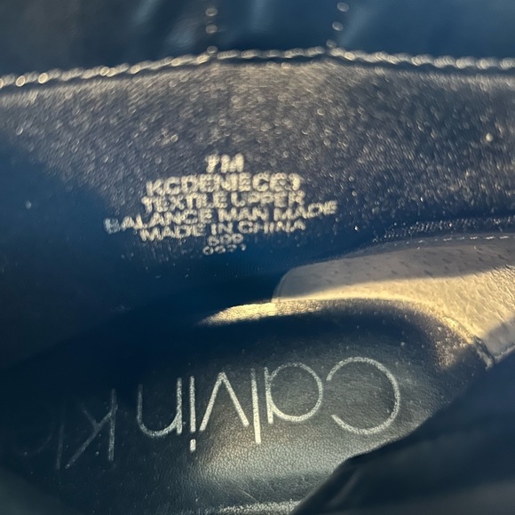 Calvin Klein Deniece Grey Suede Bootie Size 7 - Picture 6 of 7